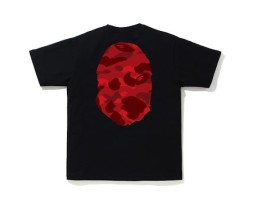 Bape AHTS FOG Camouflage Ape-head Printed Short-sleeved T-shirt Men's and Women's Casual All-match Fashionable Creative Loose T-shirt